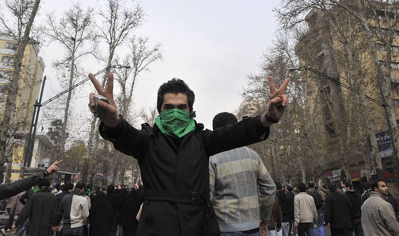 Enfrentamientos en Irán contra el presidente Ahmadineyad