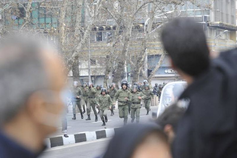 Enfrentamientos en Irán