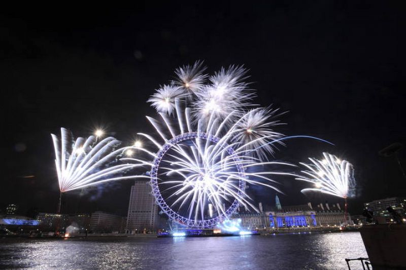 CELEBRACIONES DEL NUEVO AÑO 2010 EN LONDRES