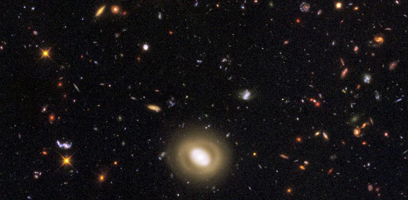 Las imágenes fueron tomadas por la cámara infrarroja del telescopio espacial Hubble