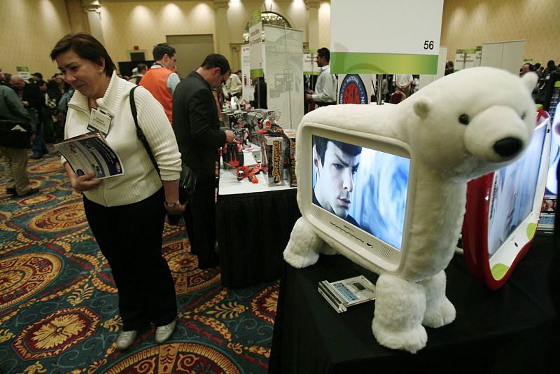 En tu salón también puedes tener un televisor con forma de oso polar