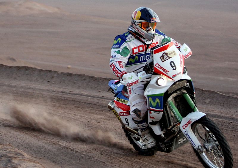 Francisco López, un piloto chileno en el Dakar de su tierra.