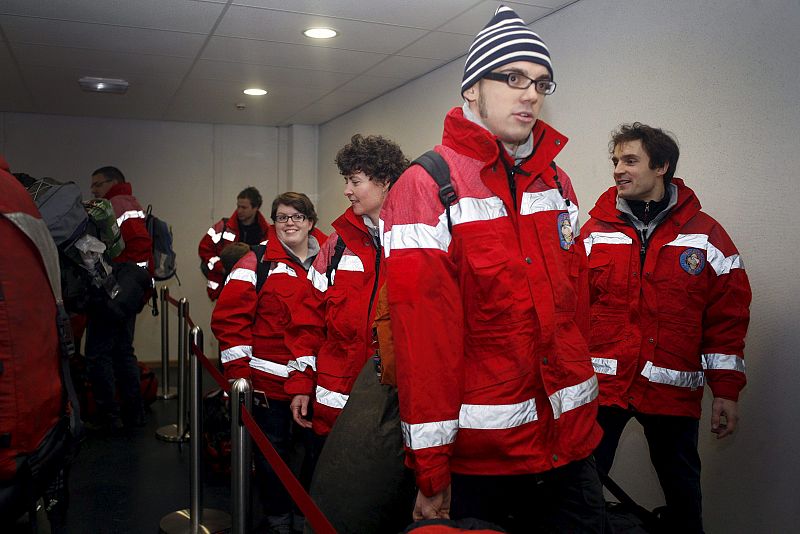 PARTE AYUDA HUMANITARIA BELGA HACIA HAITI