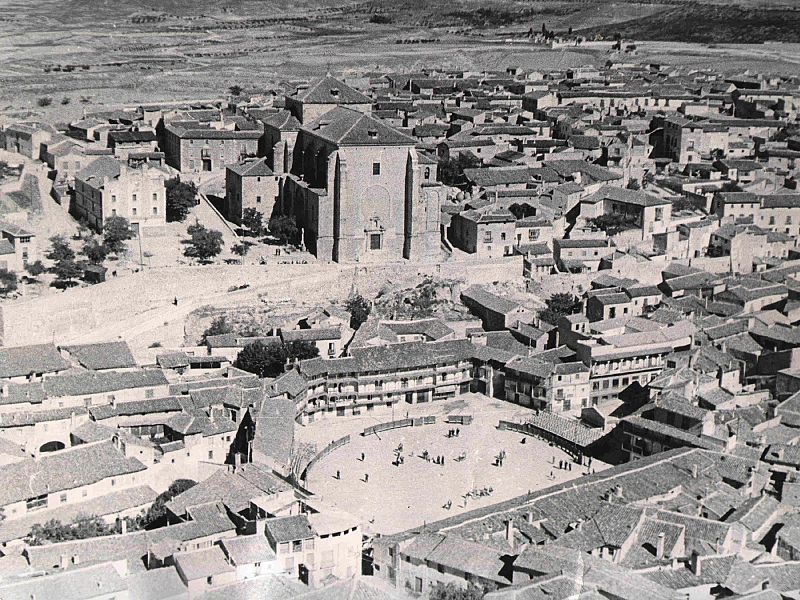 Vista aerea de Chinchón.