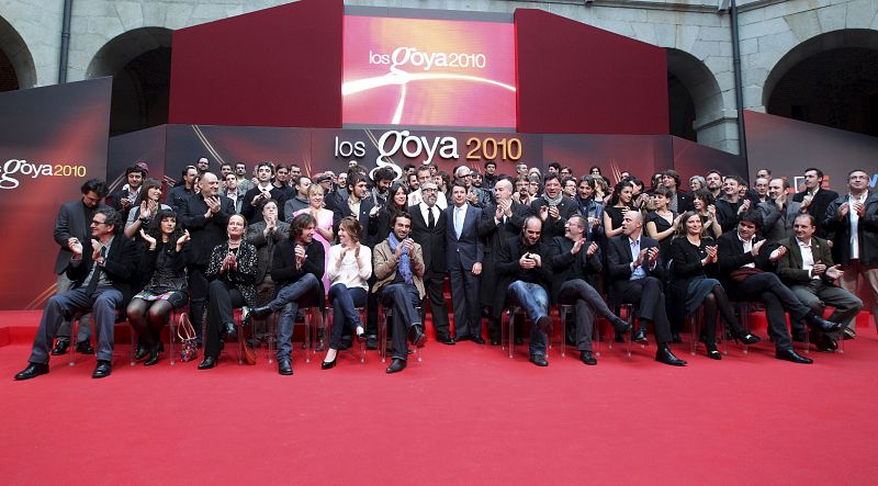 RECEPCIÓN DE CANDIDATOS FINALISTAS DE LOS XXIV PREMIOS GOYA