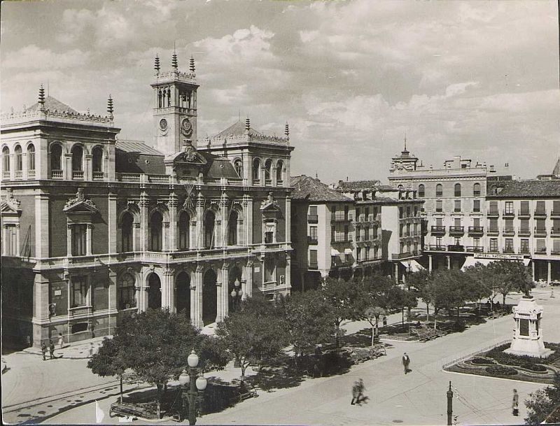 Plaza Mayor de Valladolid, años 60