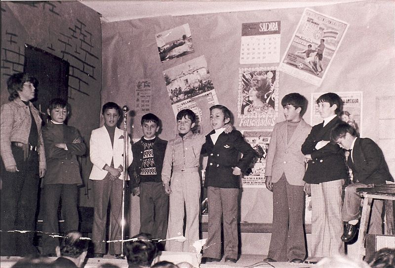 Desde pequeño el actor ya tenía vocación de artista.