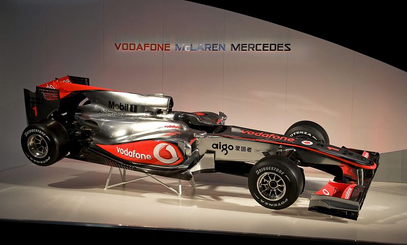 El nuevo McLaren Mercedes MP4-25