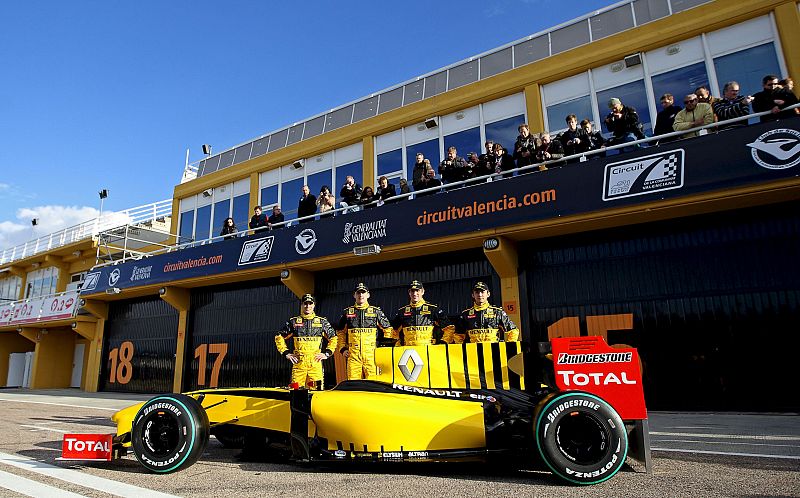 Renault ha variado el naranja de 2009 por el amarillo y negro.