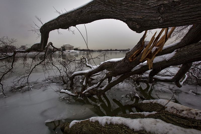 NUEVAS TORMENTAS DE NIEVE SOBRE WASHINGTON, DC, (EEUU)