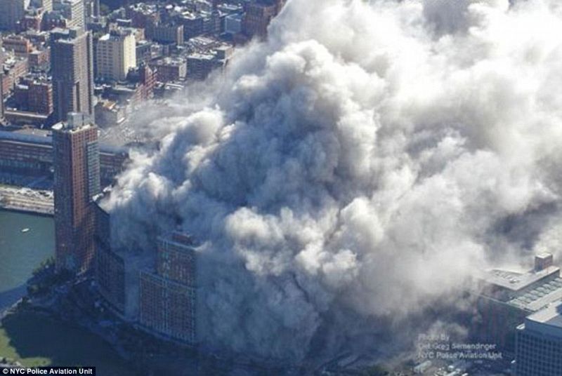 La caída de las Torres Gemelas