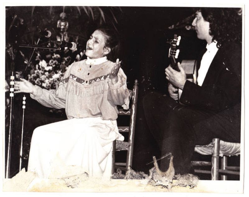 Niña Pastori y Tomatito