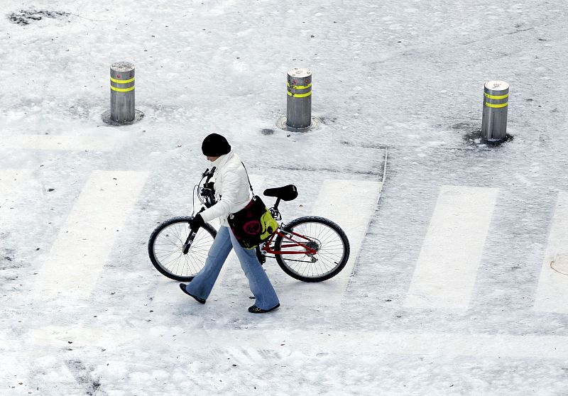 NIEVE EN PAMPLONA