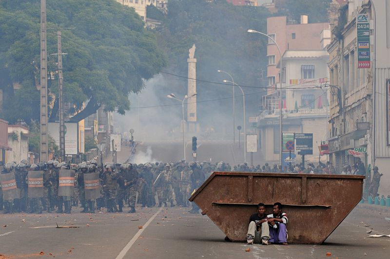 Walter Astrada, an Agence France-Presse photographer based in Argentina, won the first prize in the Spot News Stories category for this picture titled Bloodbath in Madagascar