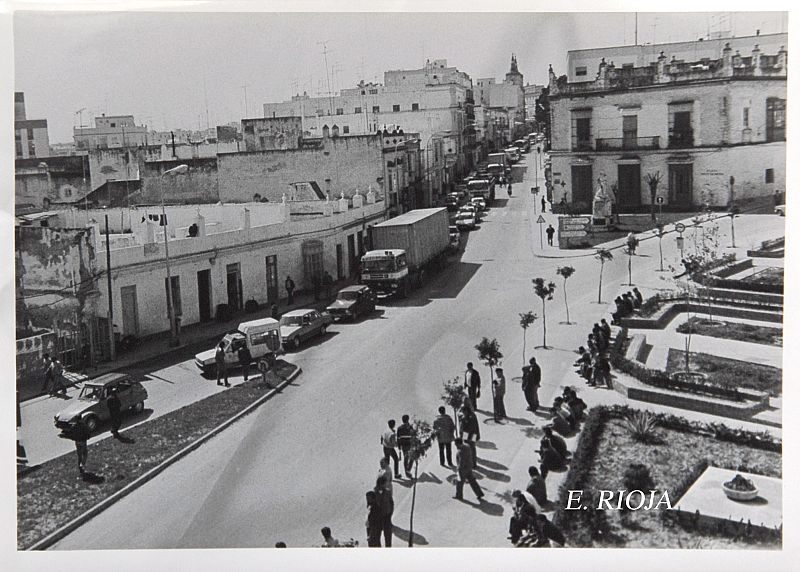 Calle Real en San Fernando (Cádiz)