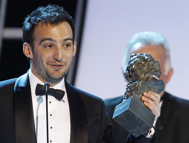 Alejandro Amenábar recibe el Goya al Mejor Guión Original