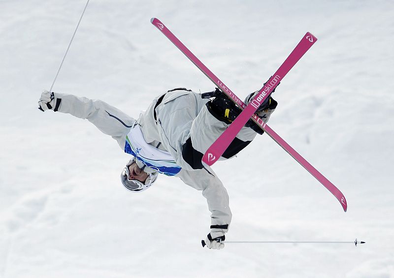 El australiano Dale Begg-Smith durante su final de baches.
