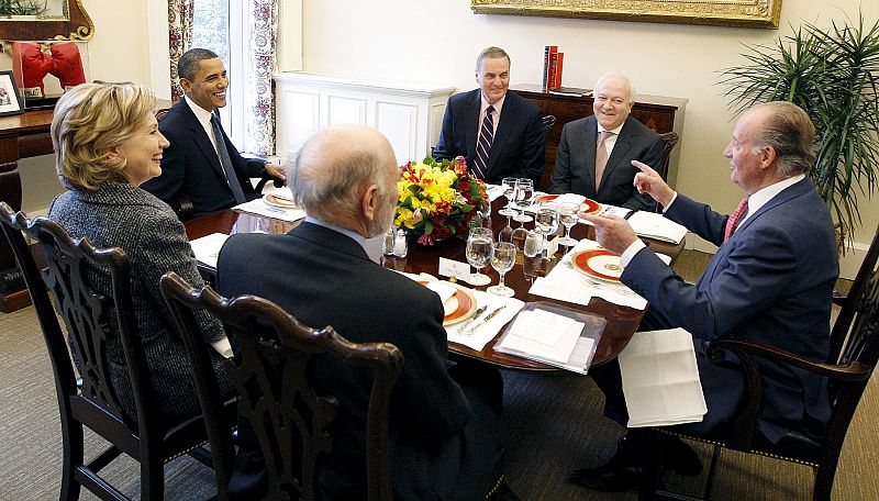 EL PRESIDENTE DE EEUU, BARACK OBAMA, RECIBE EN LA CASA BLANCA AL REY DE ESPAÑA