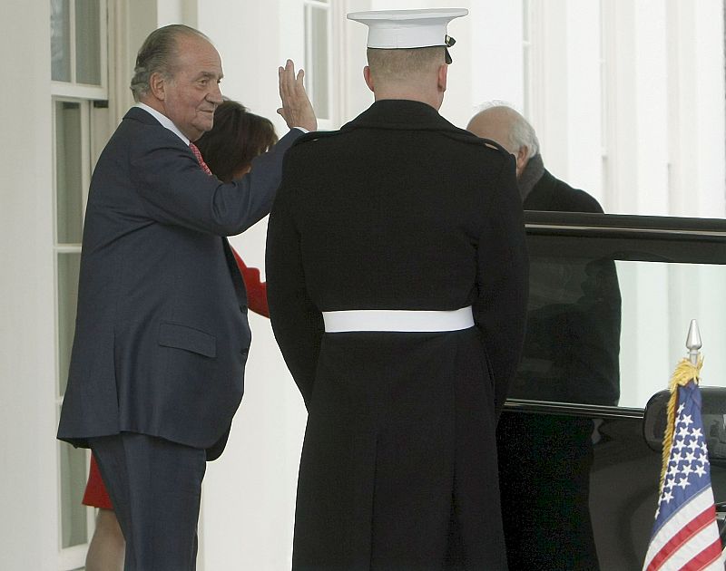 EL PRESIDENTE DE EEUU, BARACK OBAMA, RECIBE EN LA CASA BLANCA AL REY DE ESPAÑA