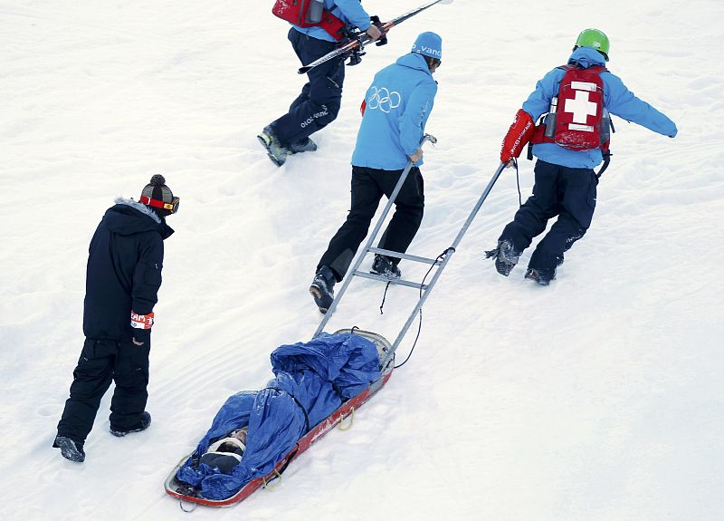 Los médicos trasladan a Castellet tras su accidente