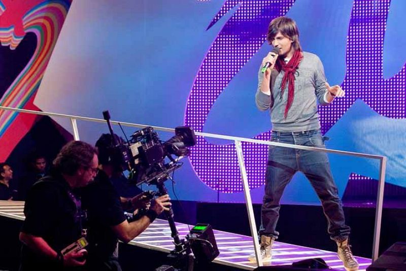Eurovisión 2010 - Ensayo de Fran Dieli