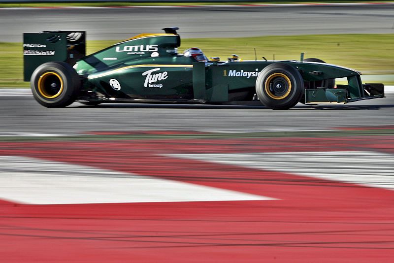 El piloto italiano Jarno Trulli (Lotus Racing).