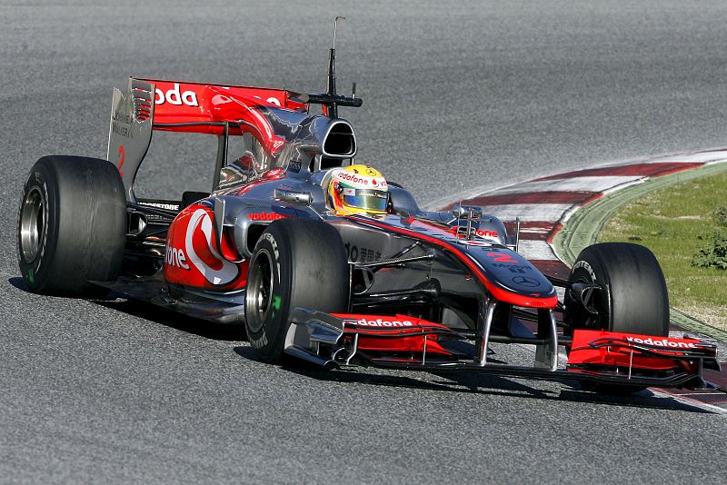 El piloto británico Lewis Hamilton (McLaren).