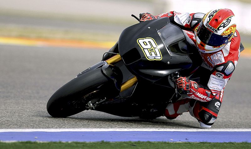 El piloto francés de Moto2, Mike di Meglio, del equipo Mapfre Aspar Team.