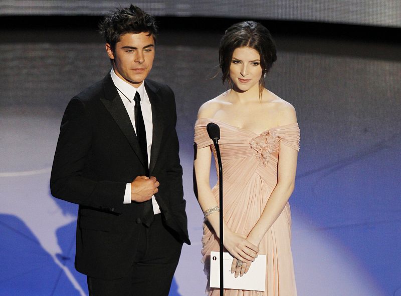Presenters Efron and Kendrick share the stage during the 82nd Academy Awards in Hollywood