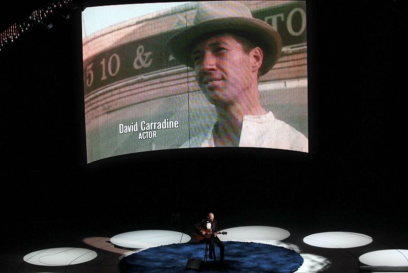 Singer Taylor performs during tribute to members of industry who have died in the last year during 82nd Academy Awards in Hollywood