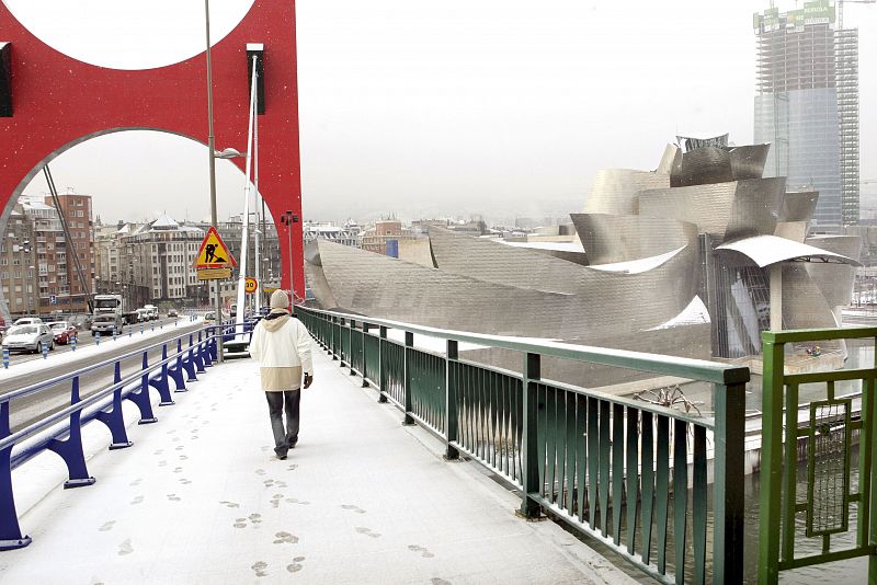 NIEVE EN BILBAO