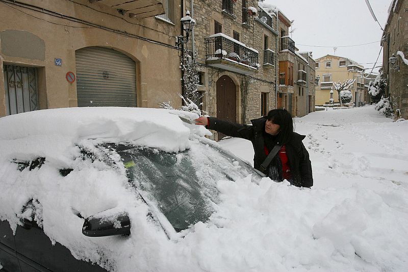 Nieve en Beltall, en Tarragona