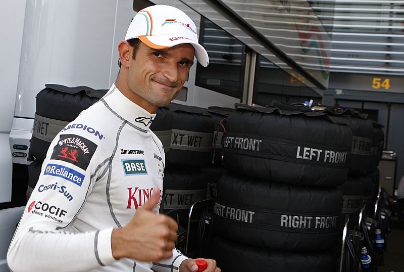 El piloto italiano Vitantonio Liuzzi vuelve como piloto oficial esta temporada con Force India, tras haber estado tres años como probador.