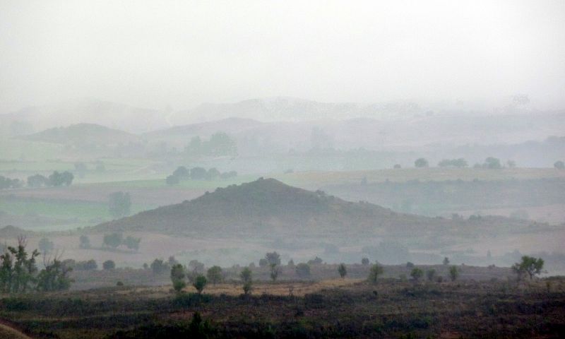 Otra foto de una paisaje natural tomada por Manu Bañuelos en la localidad burgalesa de Poza de la Sal, donde nació Félix.