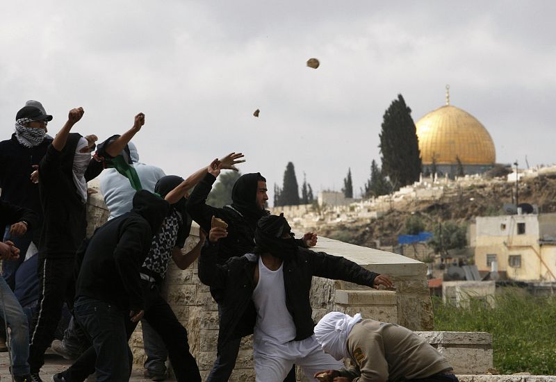 Los palestinos han comenzado las manifestaciones en Jerusalén Este