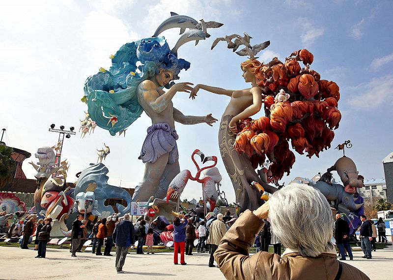 Falla de Nou Campanar, la más grande y la más cara de 2010