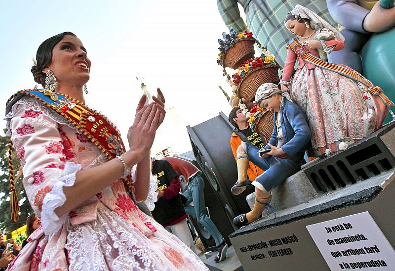 Ninot indultado en las Fallas 2010