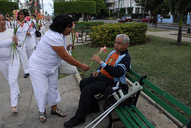 MARCHA DE LAS DAMAS DE BLANCO CUBANAS