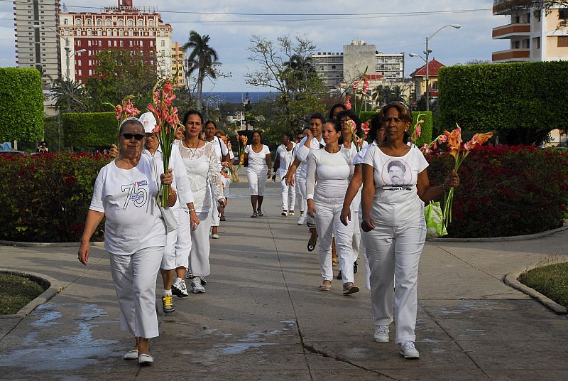 MARCHA DE LAS DAMAS DE BLANCO CUBANAS