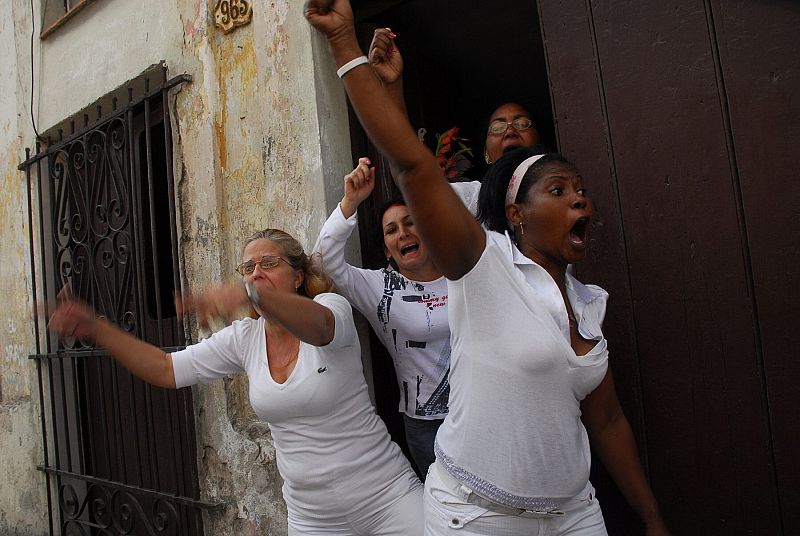 MARCHA DE LAS DAMAS DE BLANCO CUBANAS