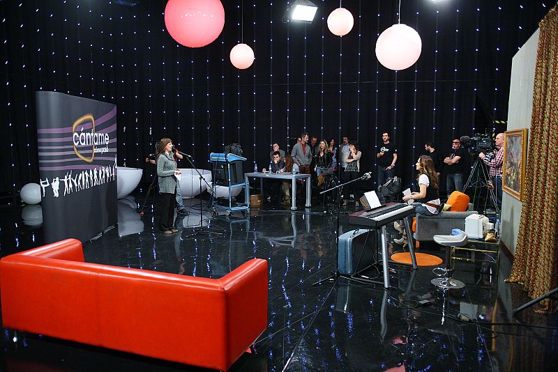 Plató en el que ha tenido lugar el casting de "Cántame cómo pasó".