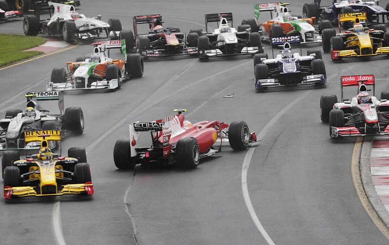 El accidente del bicampeón español condicionó la estrategia y el resultado del piloto de Ferrari en el segundo Gran Premio de la temporada.