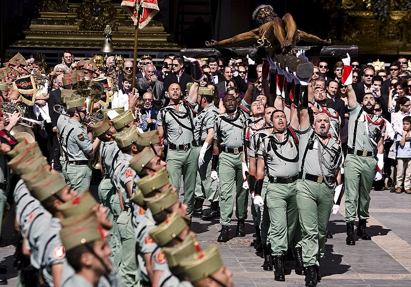 La imagen actual del Cristo de la Buena Muerte es obra del imaginero Francisco Palma Burgos