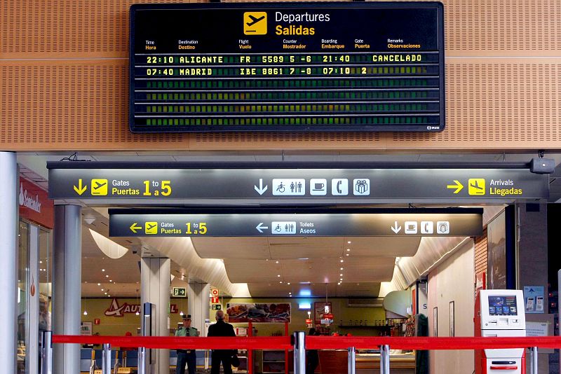 CIERRE DEL AEROPUERTO DE SANTANDER