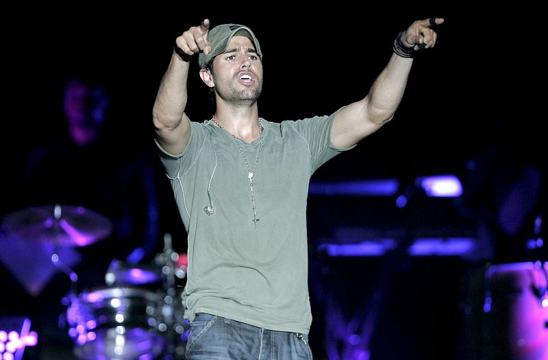 El cantante español Enrique Iglesias.