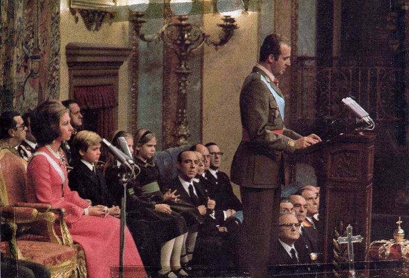 Proclamación del Rey Juan Carlos