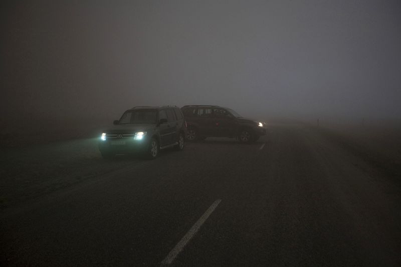 La nube volcánica imposibilita la circulación