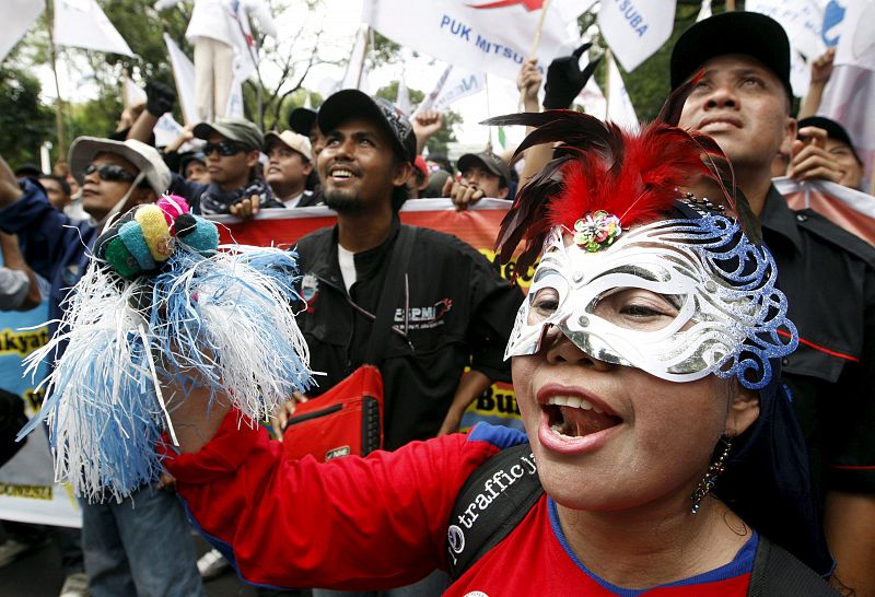 DÍA INTERNACIONAL DEL TRABAJO EN INDONESIA