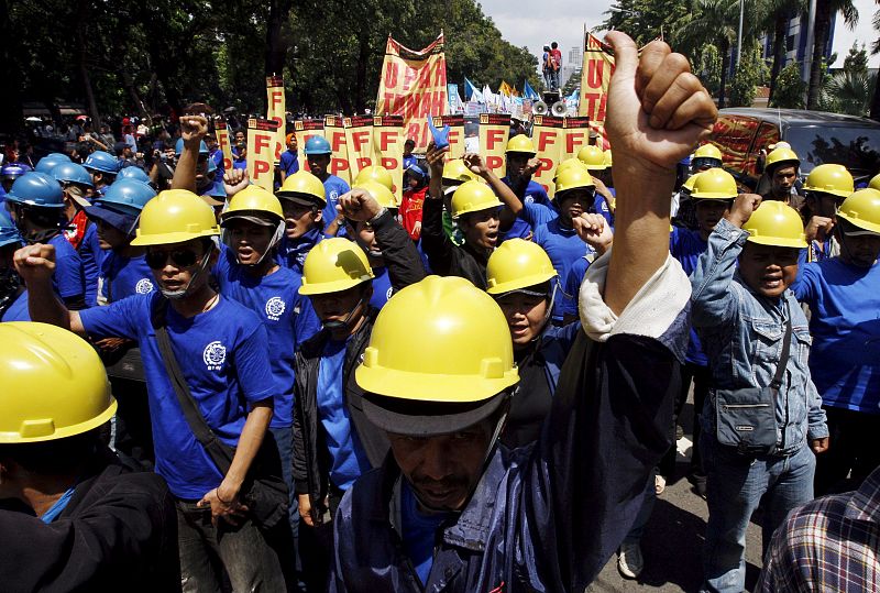 DÍA INTERNACIONAL DEL TRABAJO EN INDONESIA