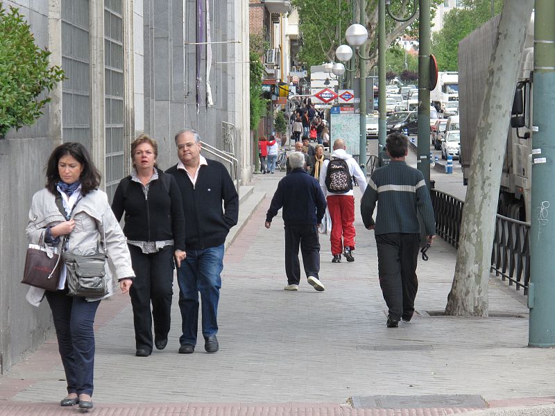 Muchos ciudadanos han tenido que volver a sacar las chaquetas.